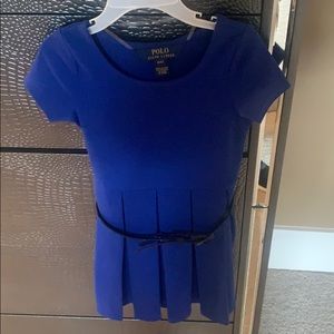 Blue Polo Dress